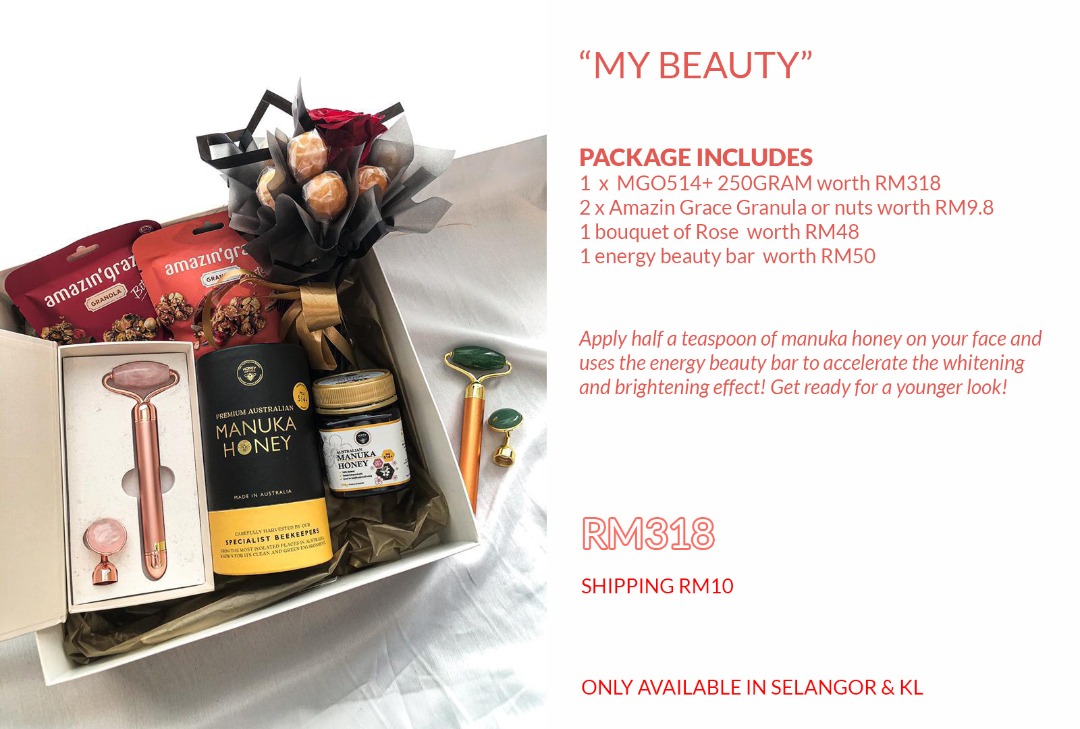 manuka honey package - my beauty RM318