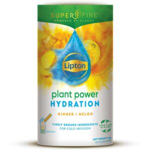 lipton plant power ginger melon